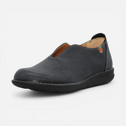 WILLOW 8474 BLACK LEATHER