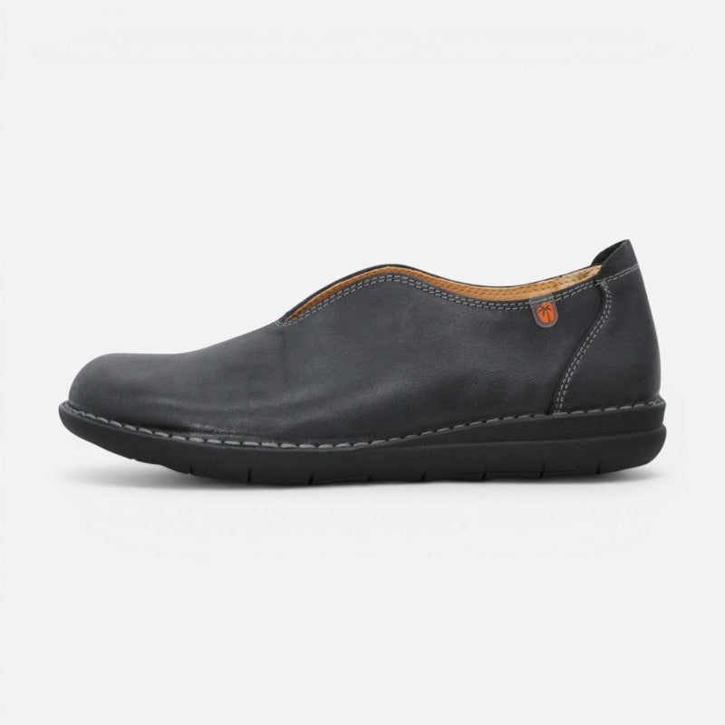 WILLOW 8474 BLACK LEATHER