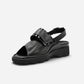 Wilminton 1349W Black Pearlized Nappa/Black Patent Trim