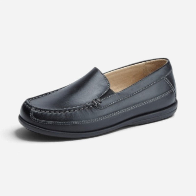 Little Kid Locklin Venetian Black Full Grain
