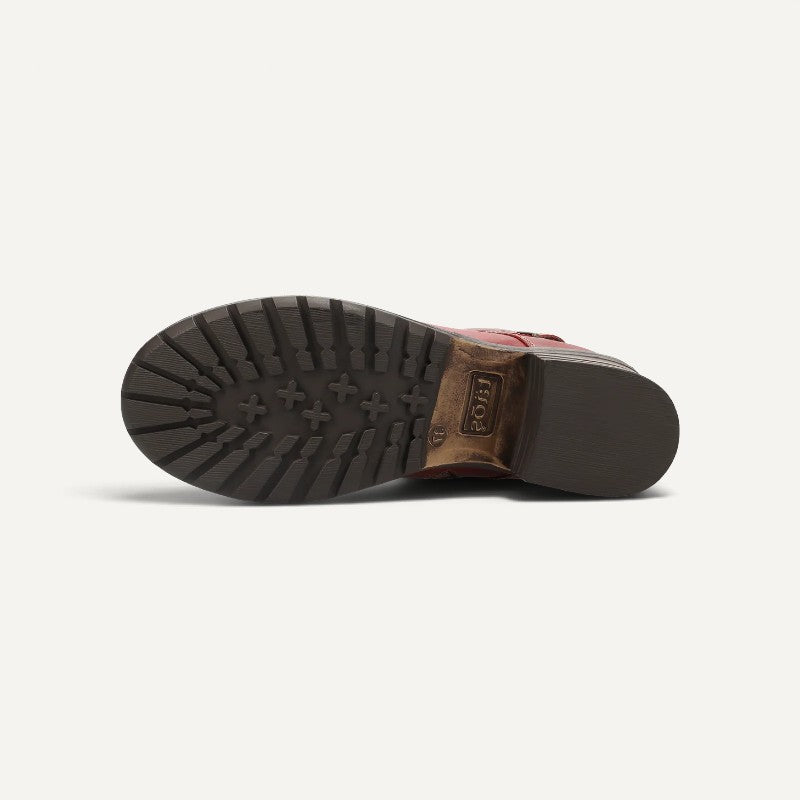 Crave Red Vintage Leather