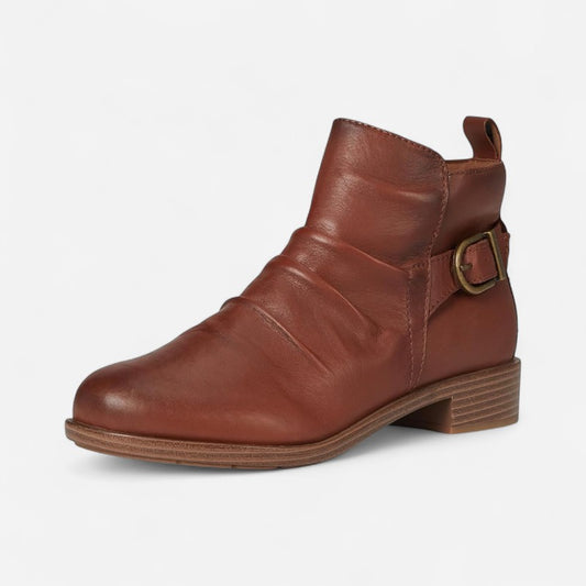 Nessa Bootie Dark Natural