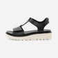 Belize Black Nappa Leather