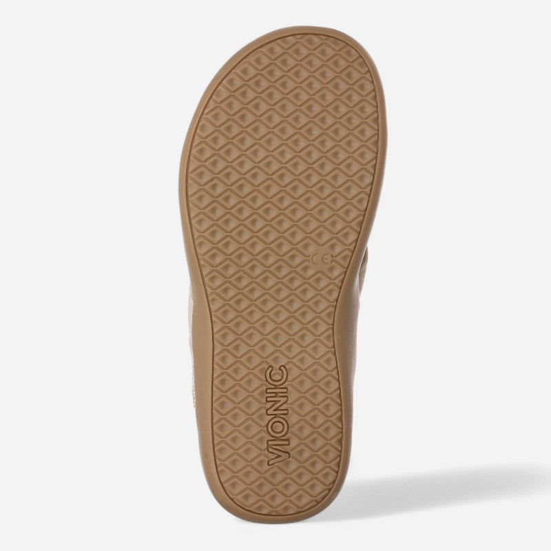 Shore Natural Gold Leather