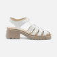 Phoenix White Patent Leather