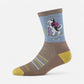 Critter Club Micro Crew Lightweight With Cushion Bark