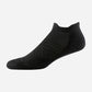 Men's Run Coolmax No Show Tab Ultra Lightweight With Cushion Black