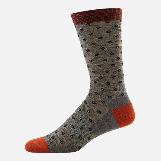 Men's Fish Eye Crew Light Gray